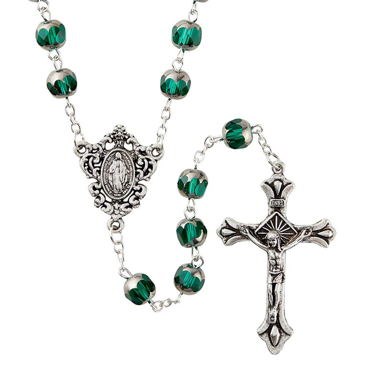 Renaissance Collection Green Rosary
