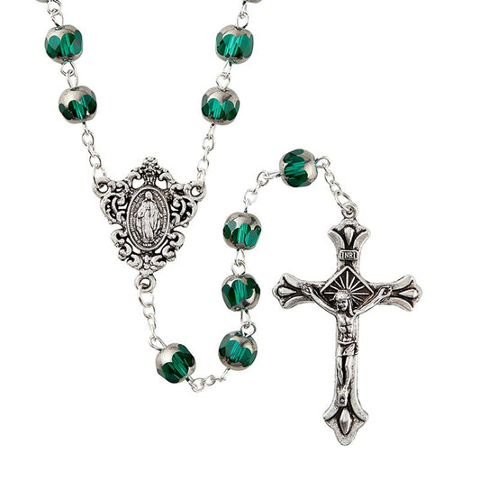 Renaissance Collection Green Rosary