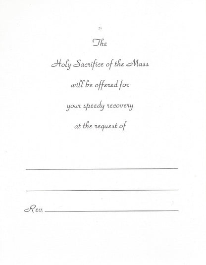 Mass Cards: Get Well Soon (Box of 50)