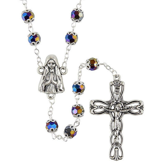 Double Capped Jet Rosary