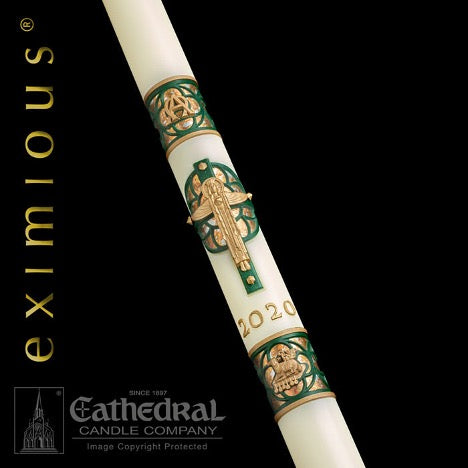Christus Rex (Christ the King)  Paschal Candle  Eximious Collection