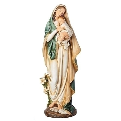 Madonna and Child Statue 16"