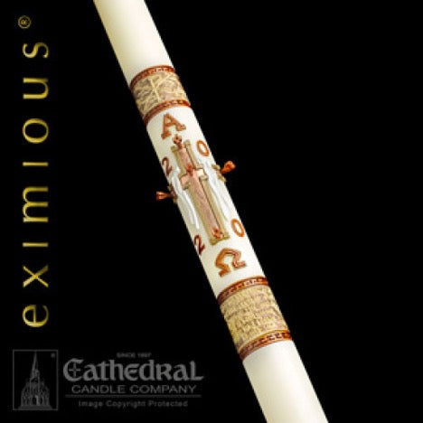 Luke 24  Paschal Candle  Eximious Collection