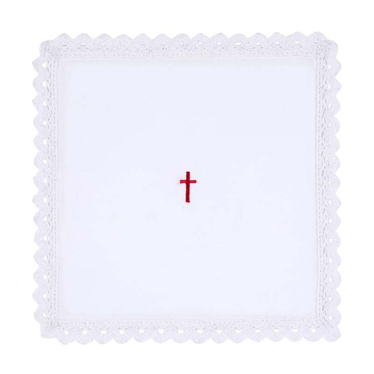 Red Cross Altar Linen Set