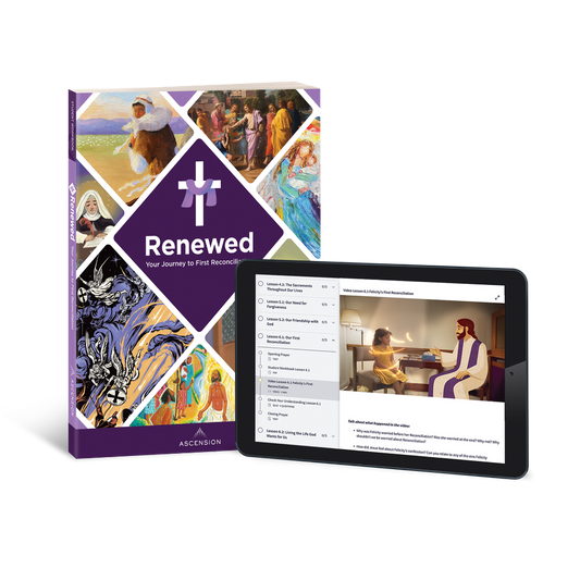 Renewed Your Journey to First Reconciliation Workbook