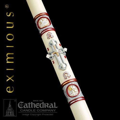 Upon this Rock  Paschal Candle  Eximious Collection