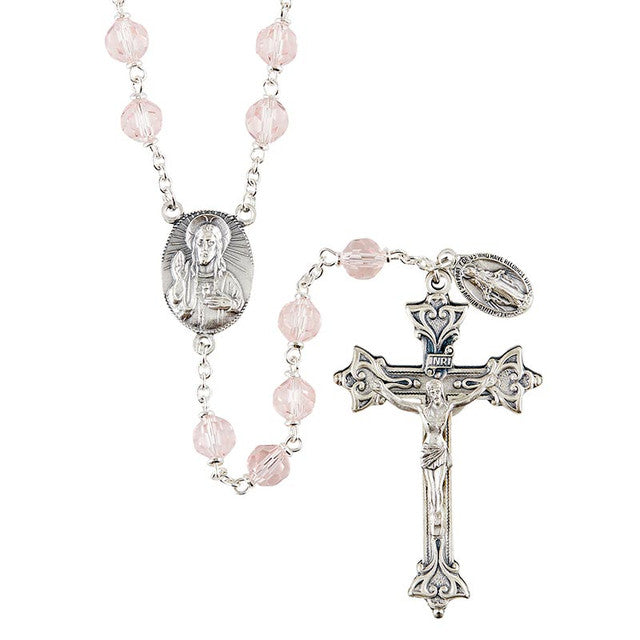 Vienna Rose Rosary 7mm