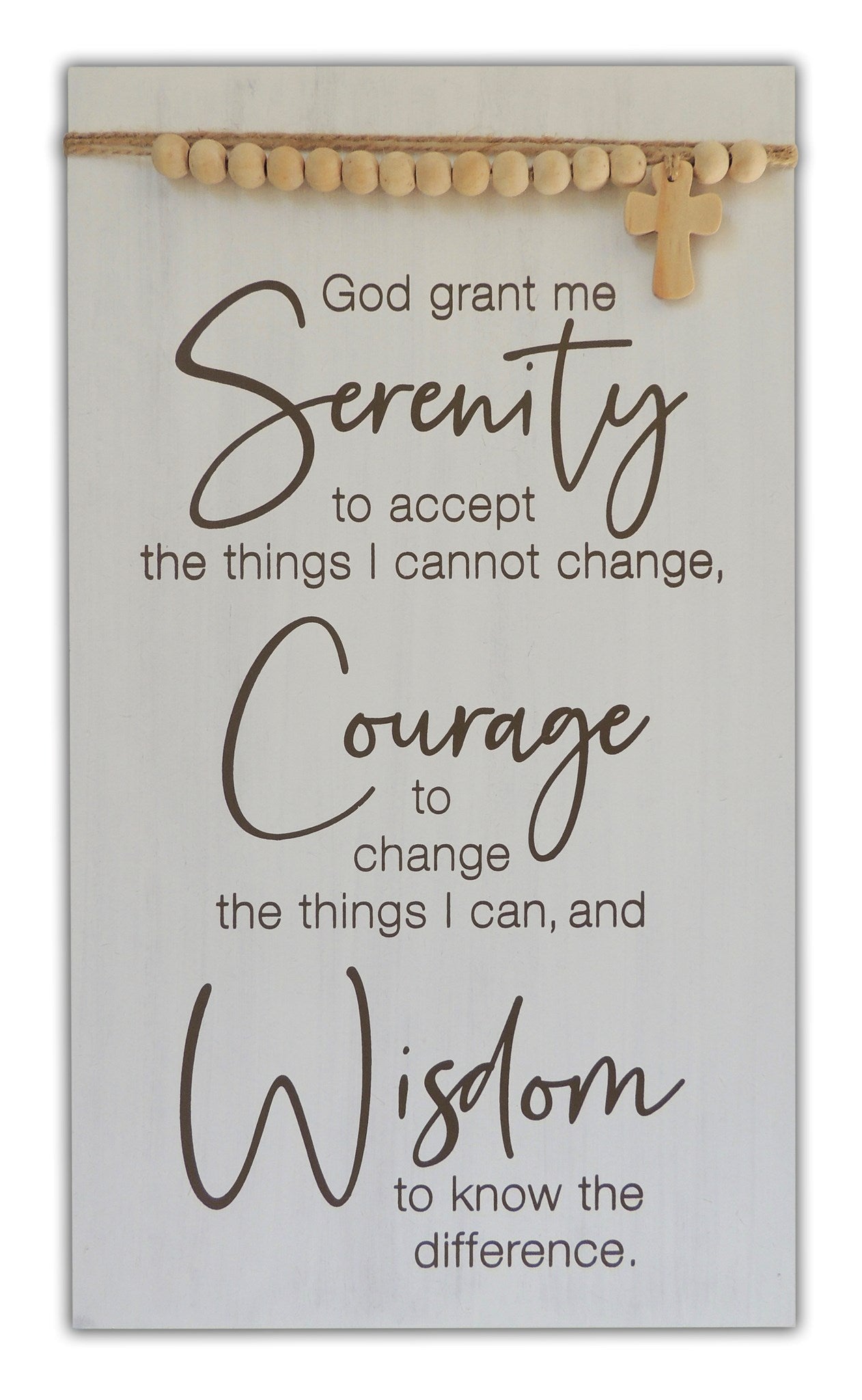 Serenity Wall Plaque