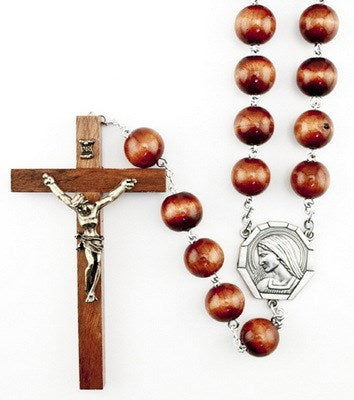 Wood Wall Rosary