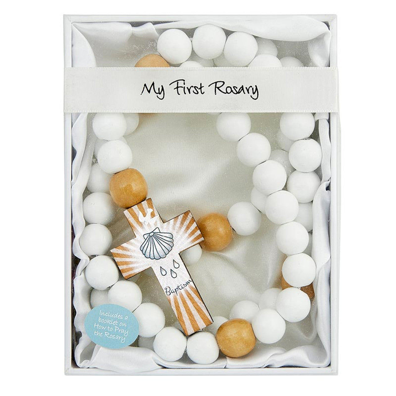 White Baby Rosary