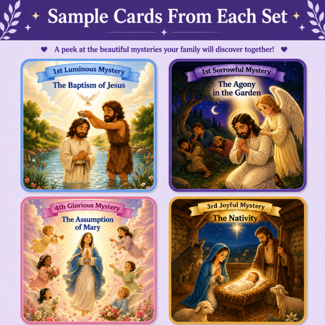 Rosary Mystery Boxes: Teach Children the Mysteries of the Rosary