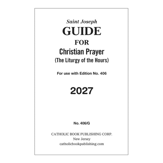 Annual Guide for Christian Prayer 2027