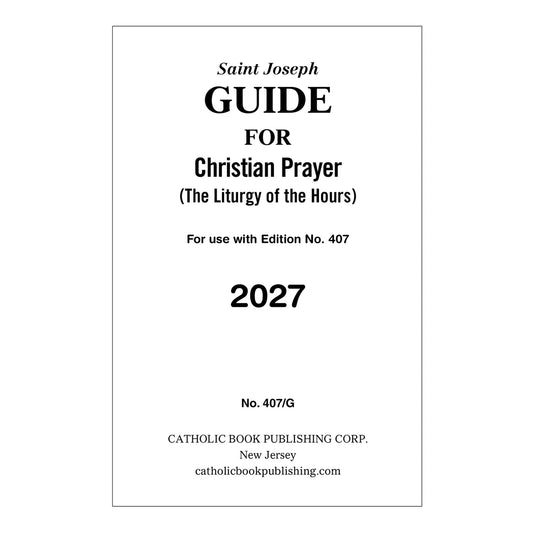 Annual Guide For Christian Prayer 2027 (Large Print)