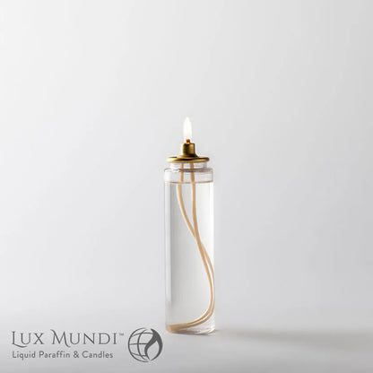 Vela desechable de aceite Lux Mundi (transparente)
