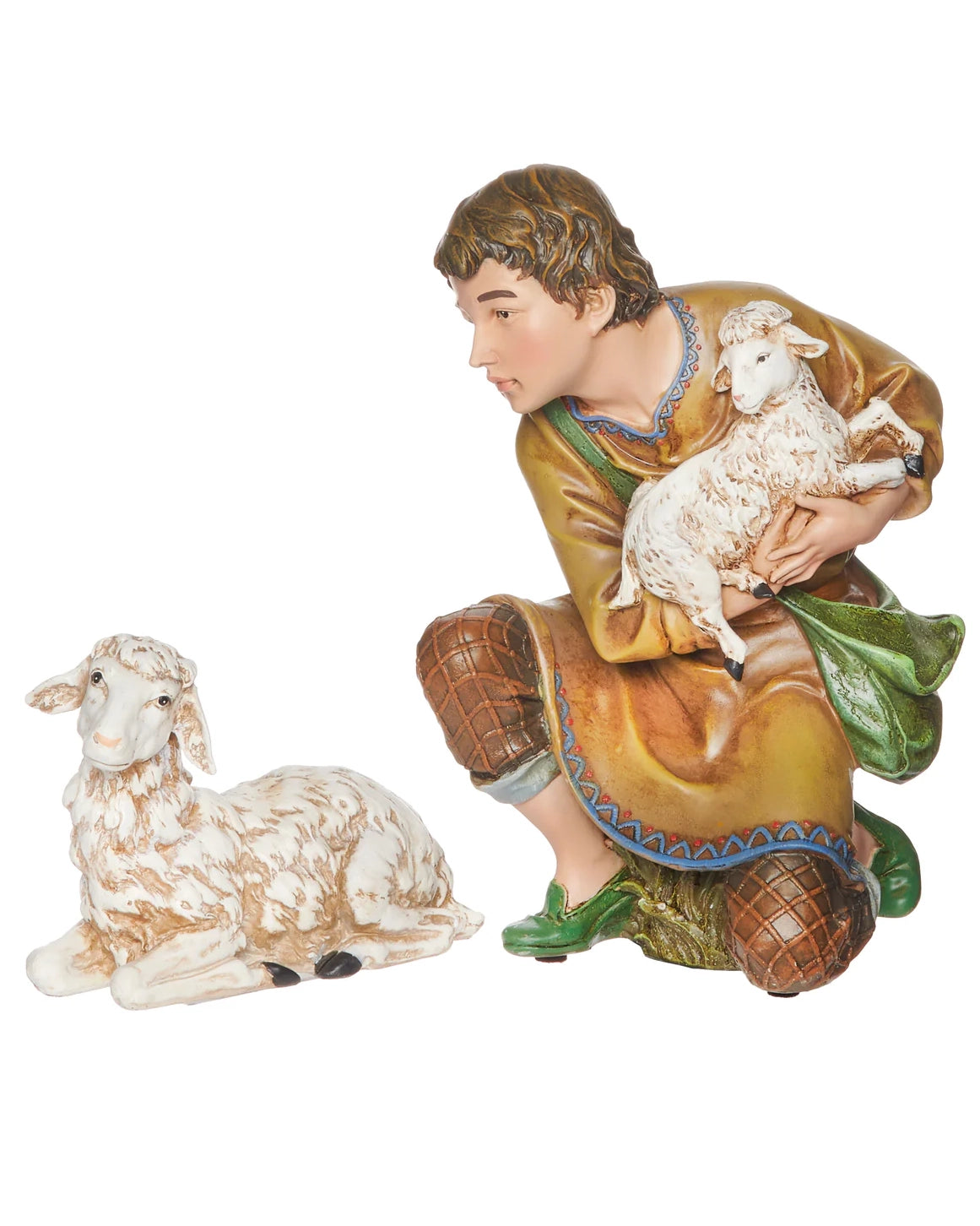 Crèche Ornée 10 Pièces 10-48 cm