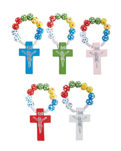 Colourful Rosary Ring