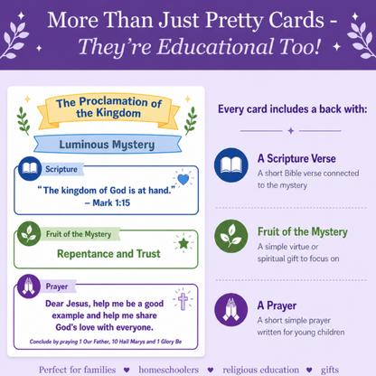 Rosary Mystery Boxes: Teach Children the Mysteries of the Rosary