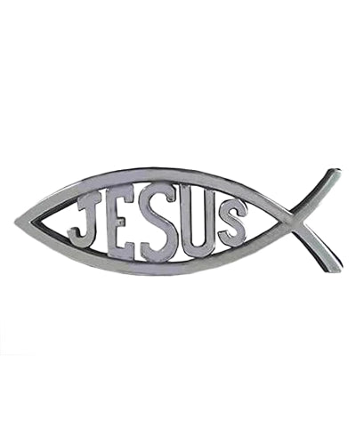 Auto Decal: Fish with JESUS