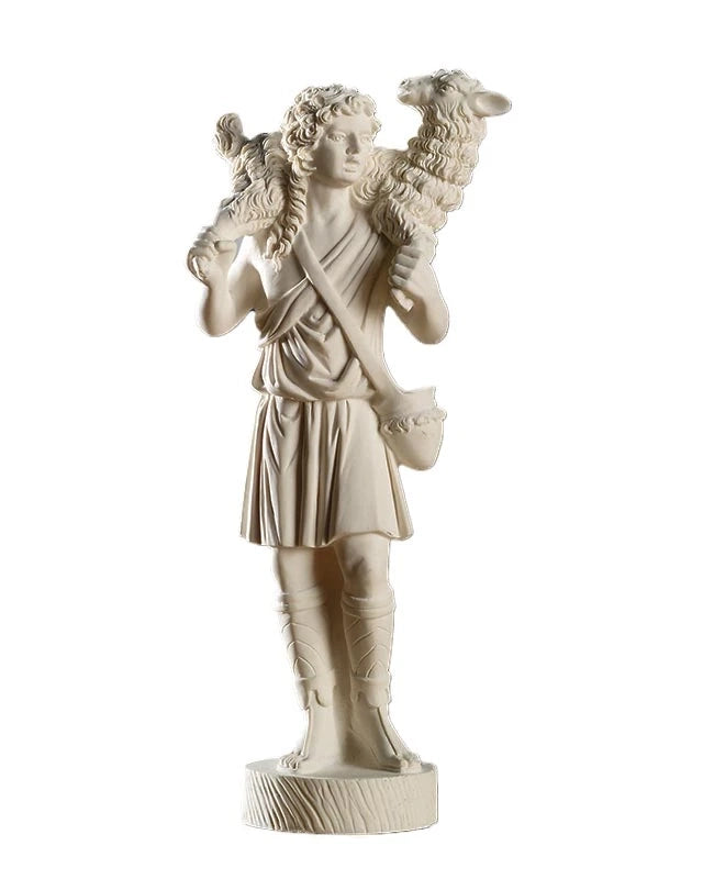 Estatua del Buen Pastor de 8.5"