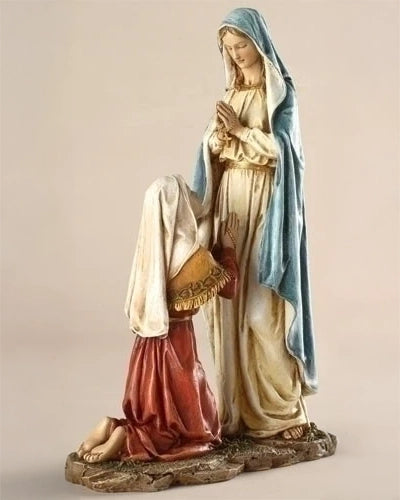 Statue Notre-Dame de Lourdes 26,7 cm
