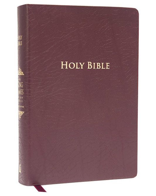 KJV King James Study Bible (Second Edition) Burgundy Leather