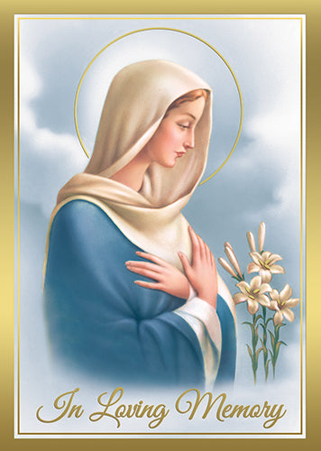 Mass Cards: In Loving Memory (Box of 100)