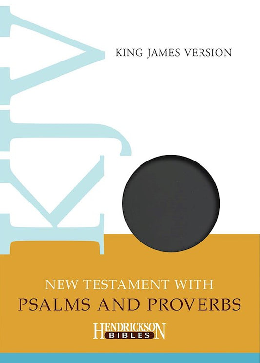 KJV New Testament with Psalms and Proverbs (Flexisoft, Black)
