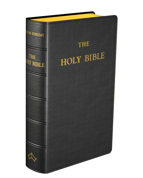 Douay-Rheims Catholic Bible (Black, Pocket Size)
