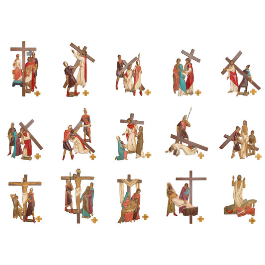 Stations of the Cross Set – Cast Polyester