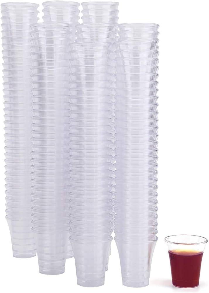 Disposable Plastic Communion Cups (Roll of 50)