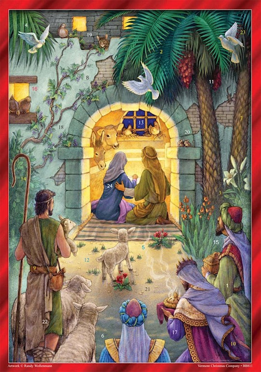 Advent Calendar: Peaceful Nativity