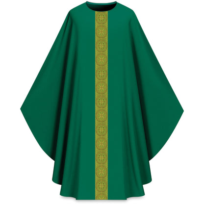 ASSISI by Slabbinck - Chasuble with Woven Orphrey