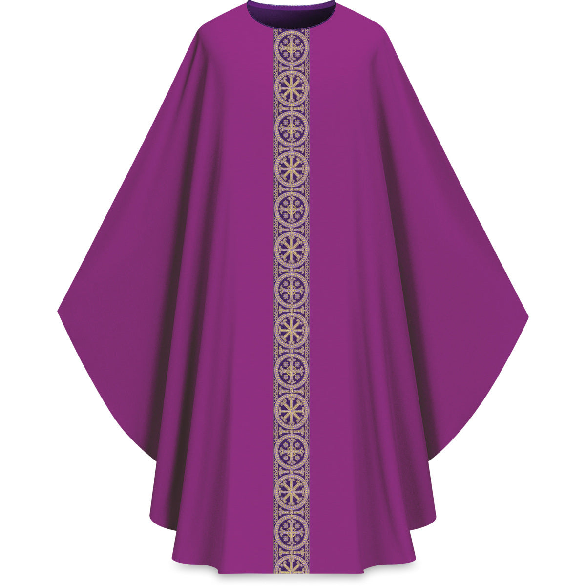 ASSISI by Slabbinck - Chasuble with Woven Orphrey