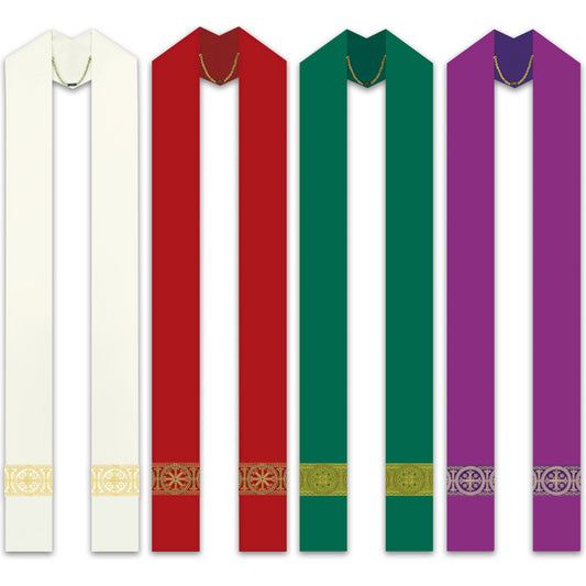 ASSISI by Slabbinck - Overlay Stole with Ophrey