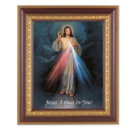 Divine Mercy Framed Print -  11 1/2 X 13 1/2