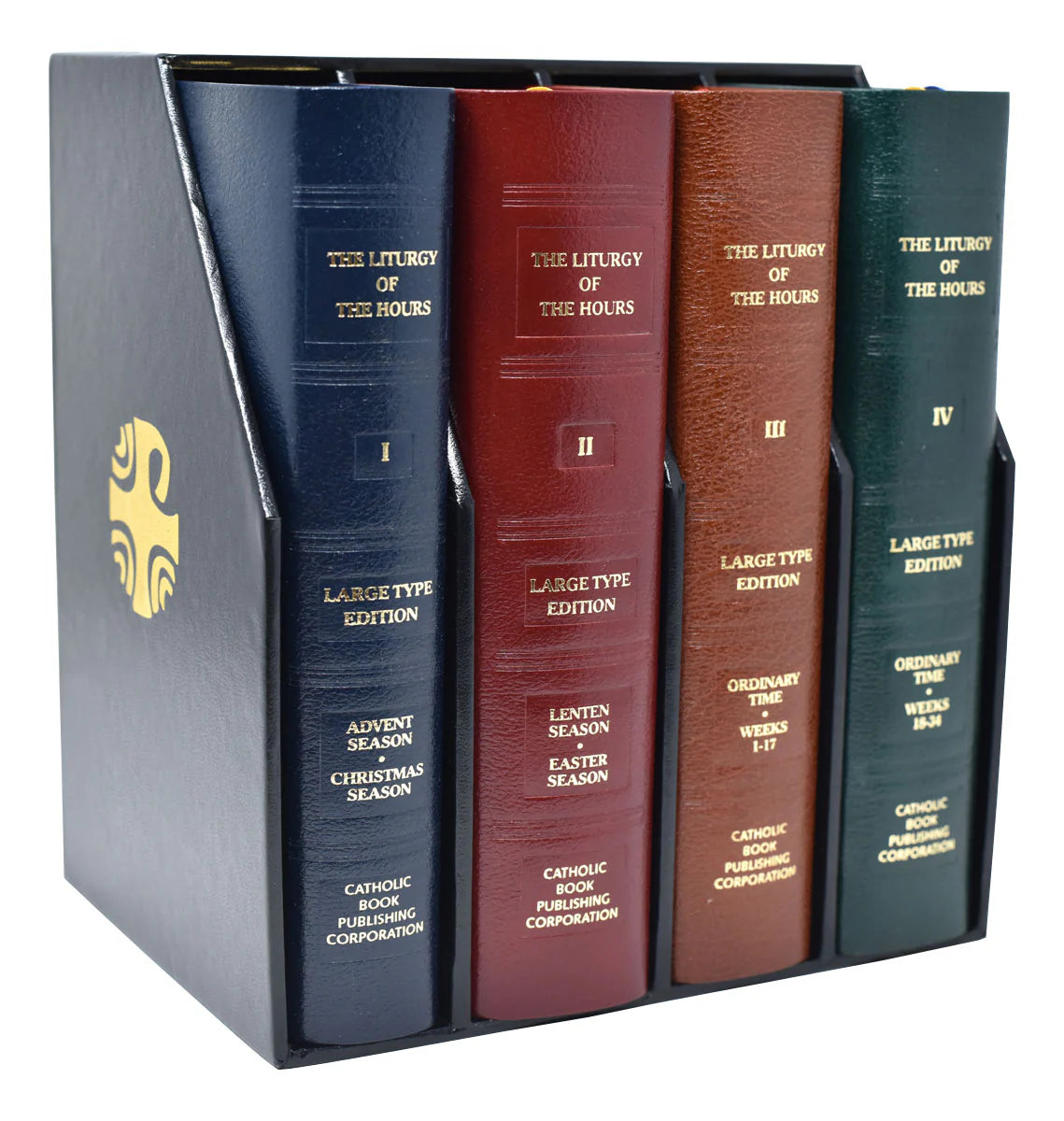 Liturgy of the Hours, Set of 4 (Large Print)