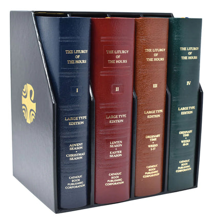 Liturgy of the Hours, Set of 4 (Large Print)