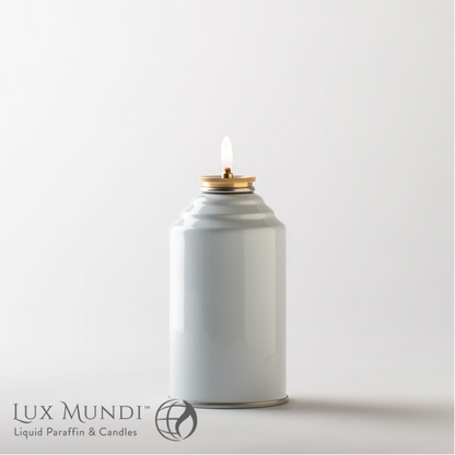 Lux Mundi Metal Refillable Container for Candle Shells