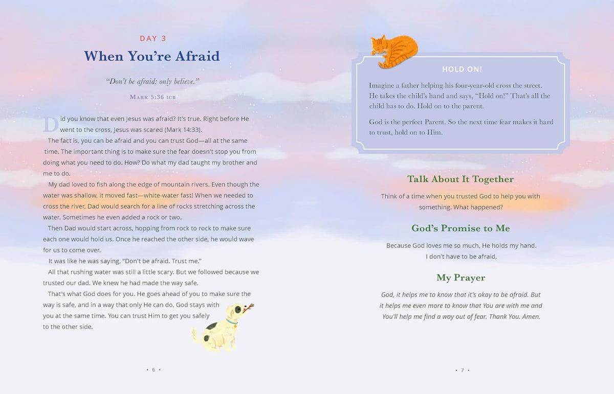 Calm Thoughts for Kids: 90 Devotions for Anxious Days