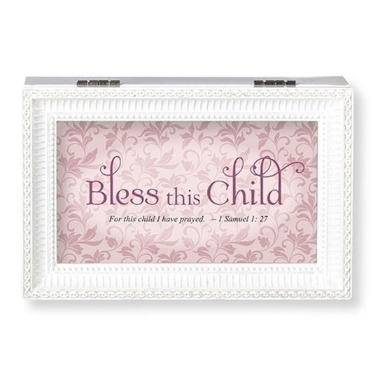 Music Box-Bless The Child-White-Pink/