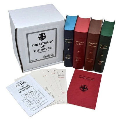 The Liturgy of the Hours, Regular Print (Set of 4)