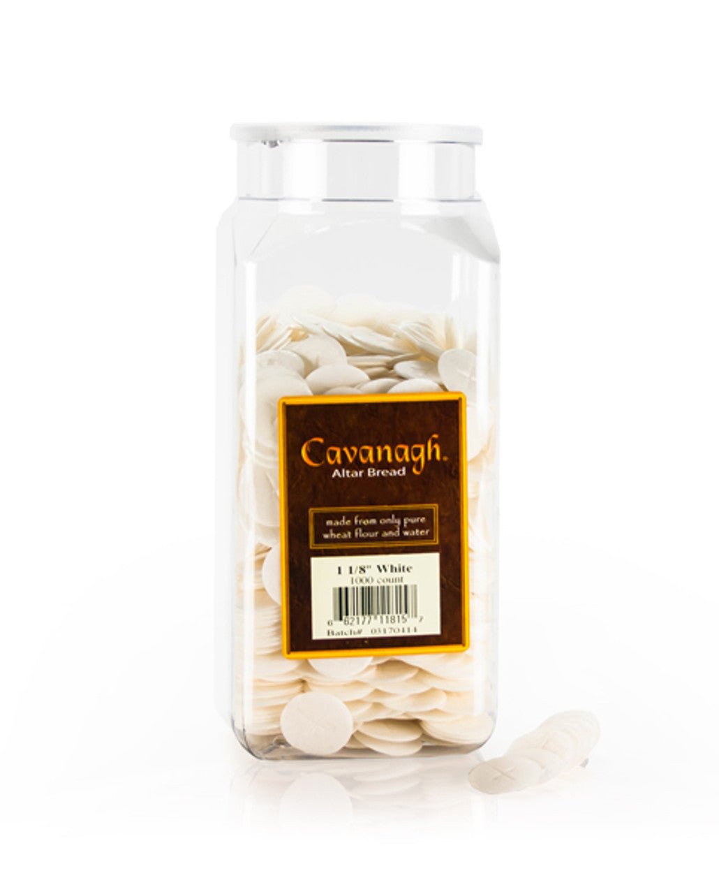 Cavanagh Pan para Altar 1-1/8 Blanco (Envase de 1000)