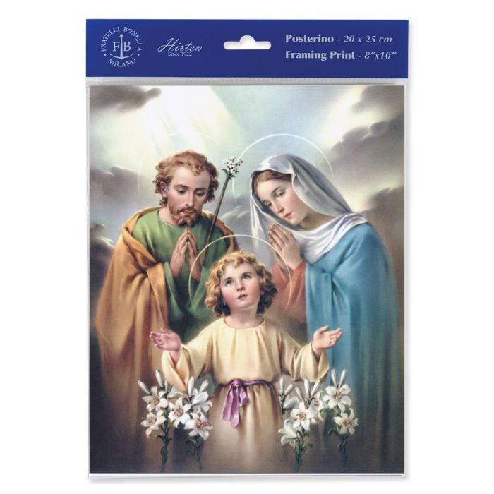 Holy Family Print 8x10"