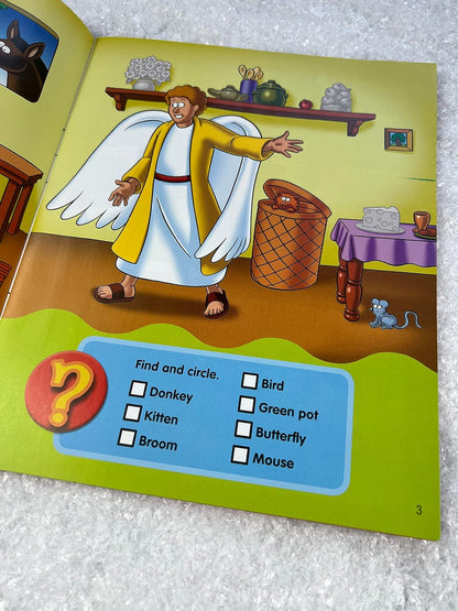 The Beginner's Bible: Christmas Celebration Sticker & Activity Book