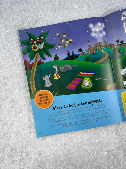 The Beginner's Bible: Christmas Celebration Sticker & Activity Book