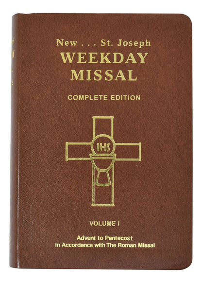 St. Joseph Weekday Missal Volume 1, Advent To Pentecost