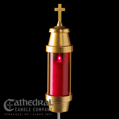 Ruby Red Memorial Light Fixture
