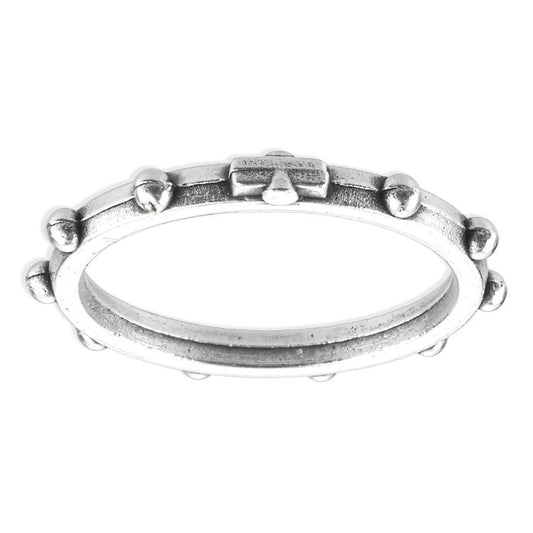 Silver Rosary Ring