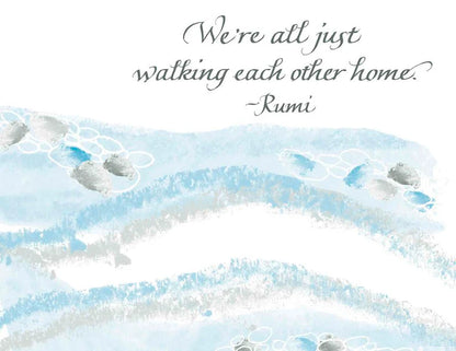 Rumi Greeting Card