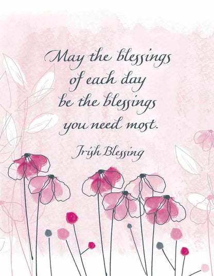 Blessings of Each Day Greeting Card